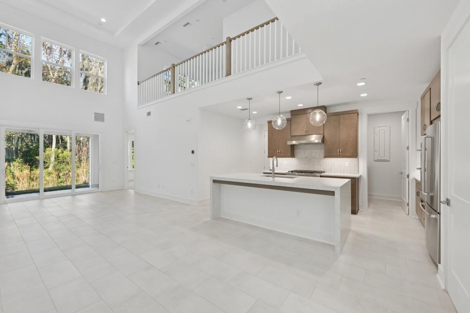 Open-concept floor plan ideal for indoor-outdoor living