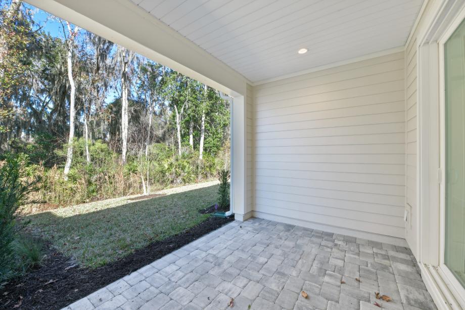 Covered lanai ideal for outdoor living
