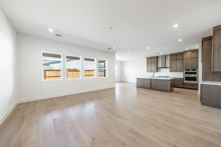 Open-concept floor plan ideal entertaining