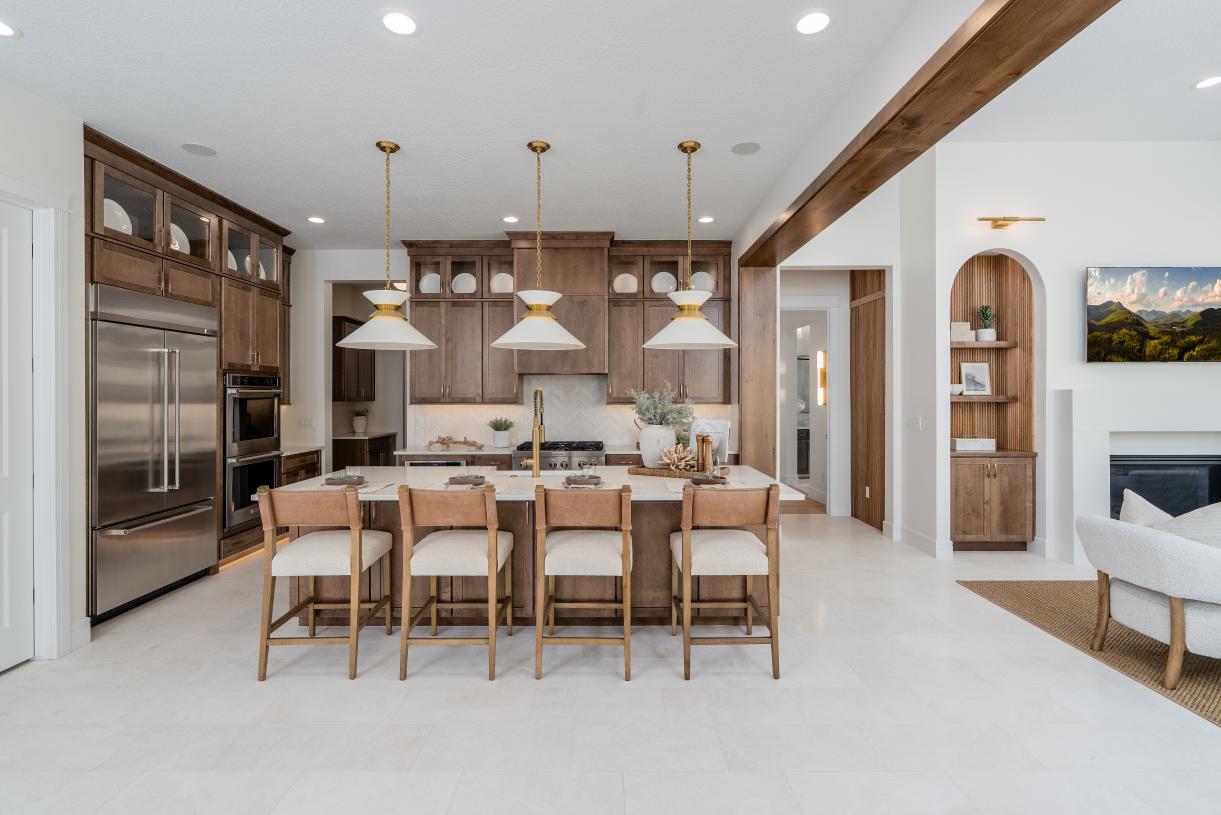 Gorgeous kitchens with oversized center islands