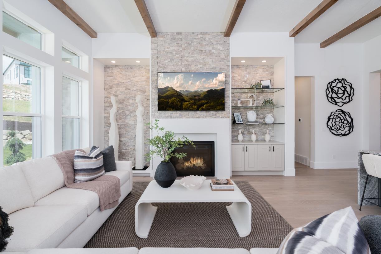 Gorgeous great rooms with plenty of space for guests