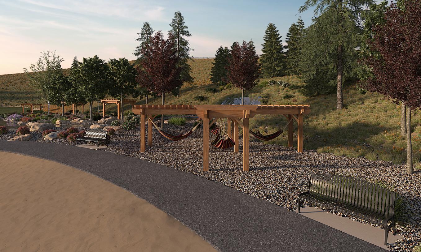 Hammocks at Wildflower Lake