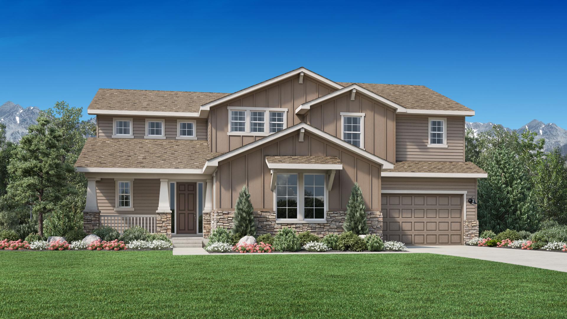 Toll Brothers at Timnath Lakes Summit Collection The Raymer Home Design