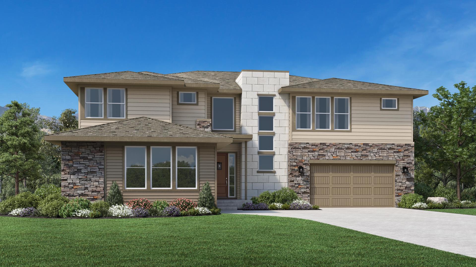 Toll Brothers at Timnath Lakes Summit Collection The Fraser Home Design