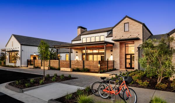 Clubhouse entrance