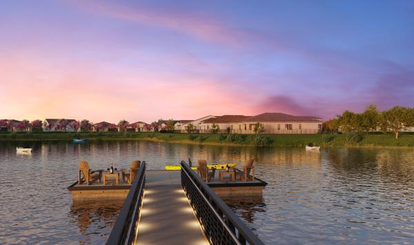 Enjoy 3 serene lakes