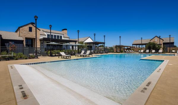 Resort-style pool and spa