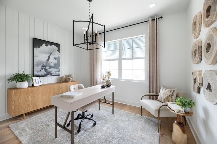 Flex room offers an ideal work from home setting