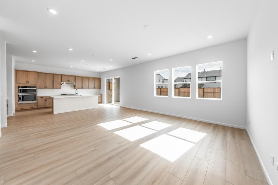 Open-concept floor plan ideal for entertaining