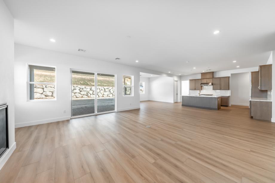 Open-concept floor plan ideal for indoor-outdoor living