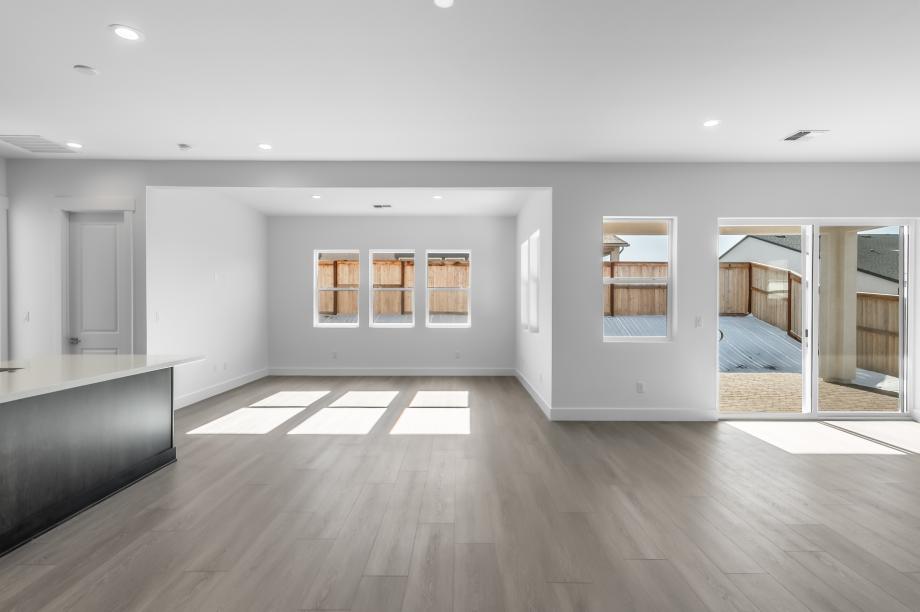 Open-concept floor plan ideal for entertaining