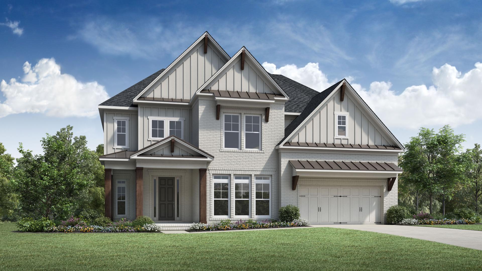 Hendricks Model Home Design in Montebello by Toll Brothers