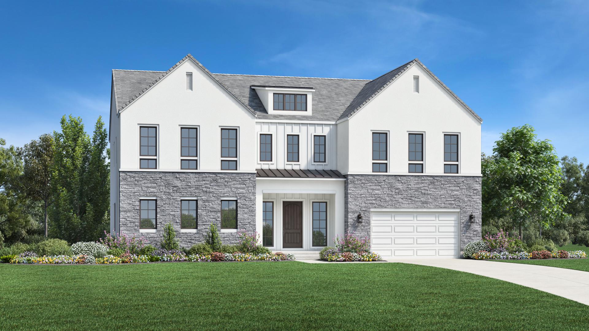 Siena Model Home Design in Verona Estates by Toll Brothers