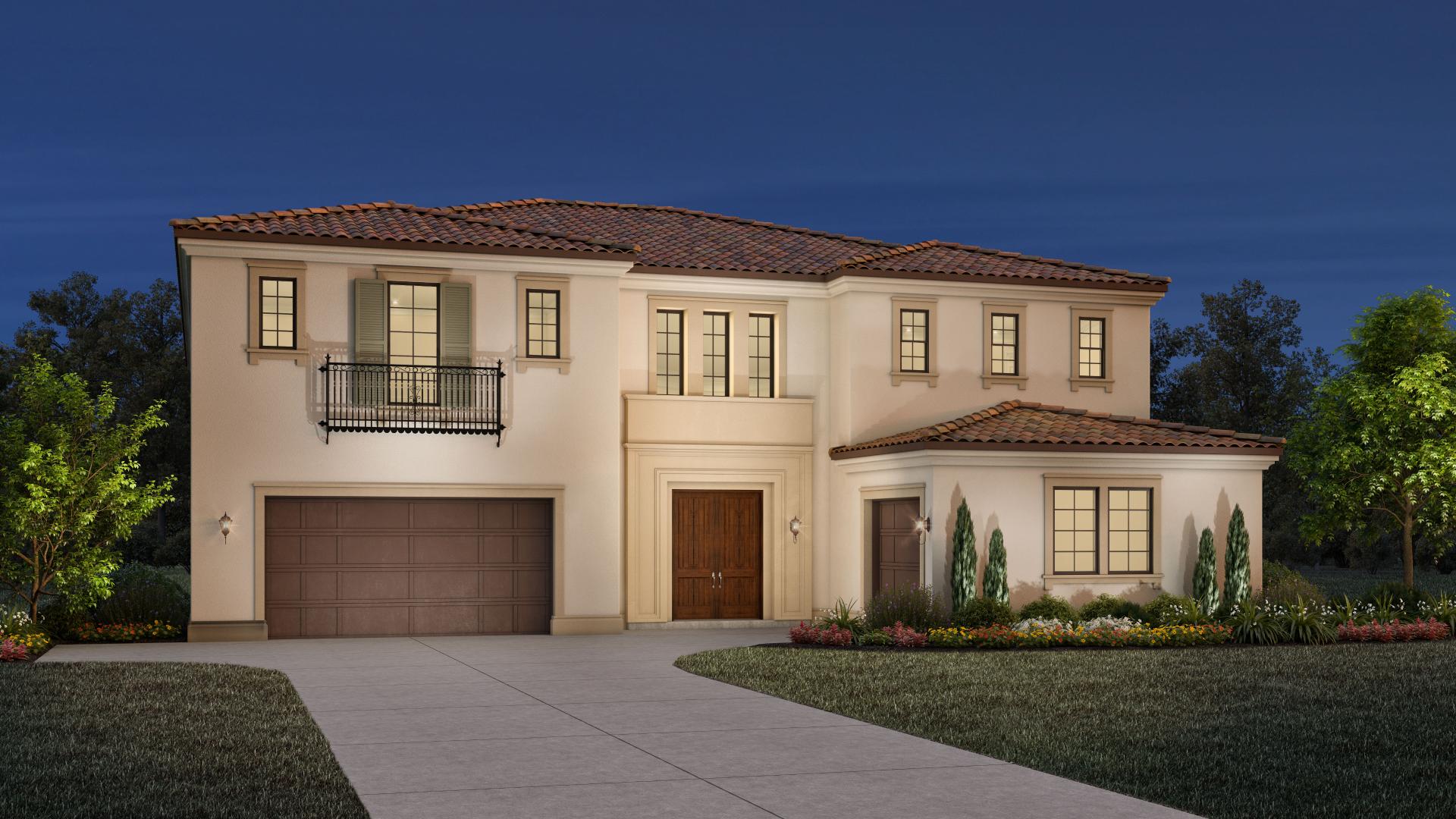 Serrania Model Home Design in Verona Estates by Toll Brothers