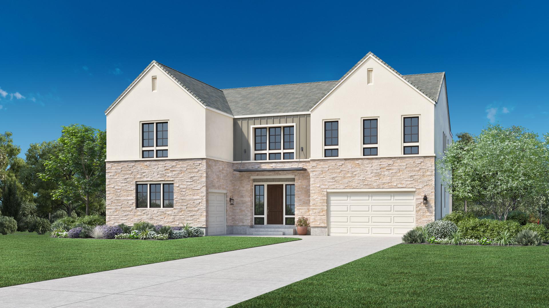 Turino Model Home Design in Verona Estates by Toll Brothers