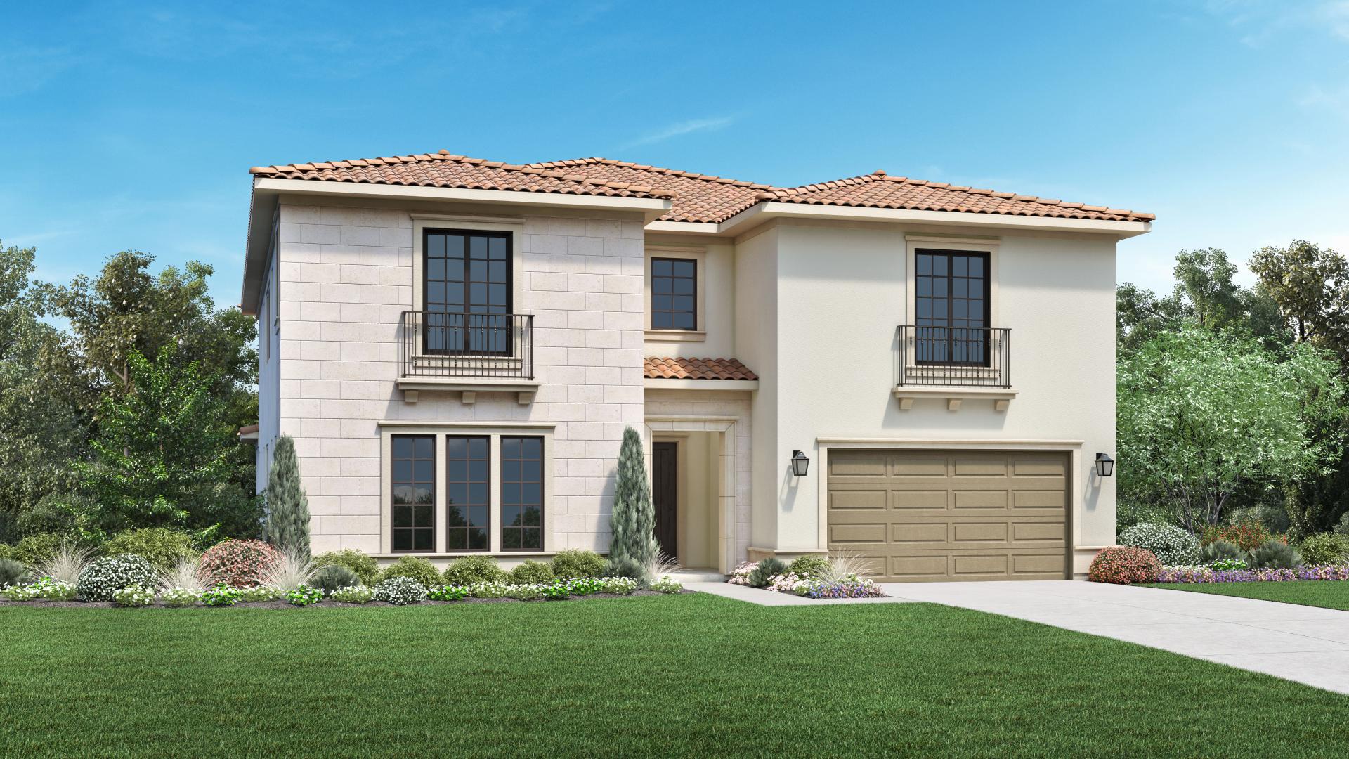 Visavi Model Home Design in Verona Estates by Toll Brothers