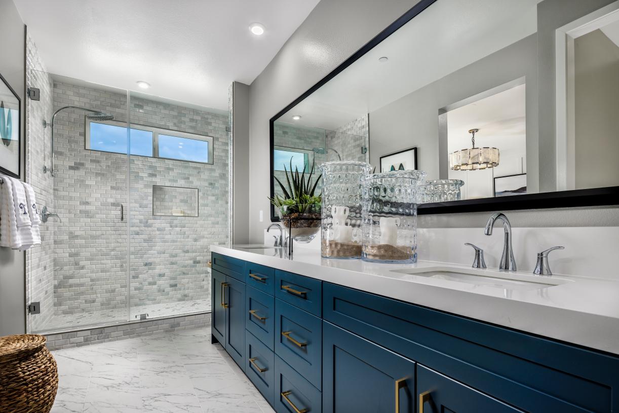 Beautiful primary bathrooms