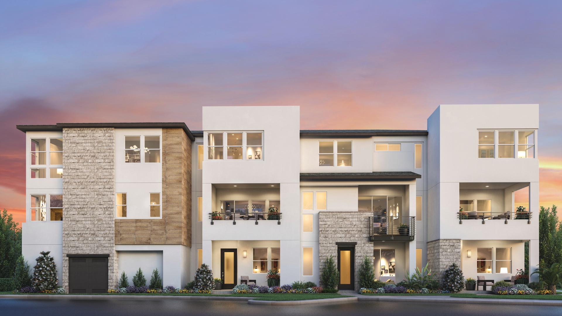 Everly at Civita exterior rendering