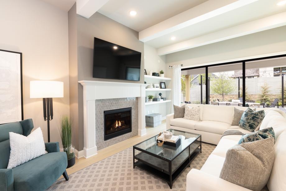 Sun-filled great room