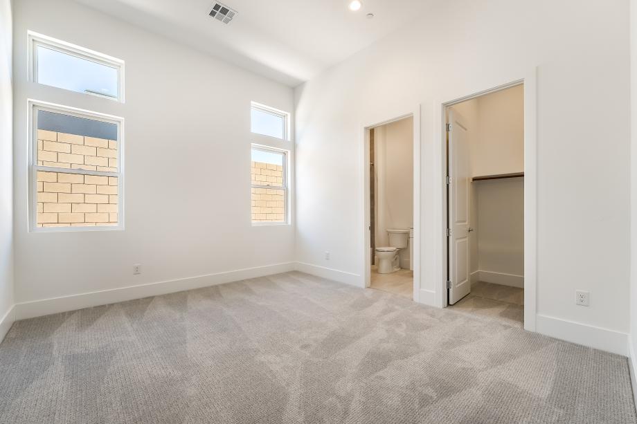 Spacious secondary bedrooms