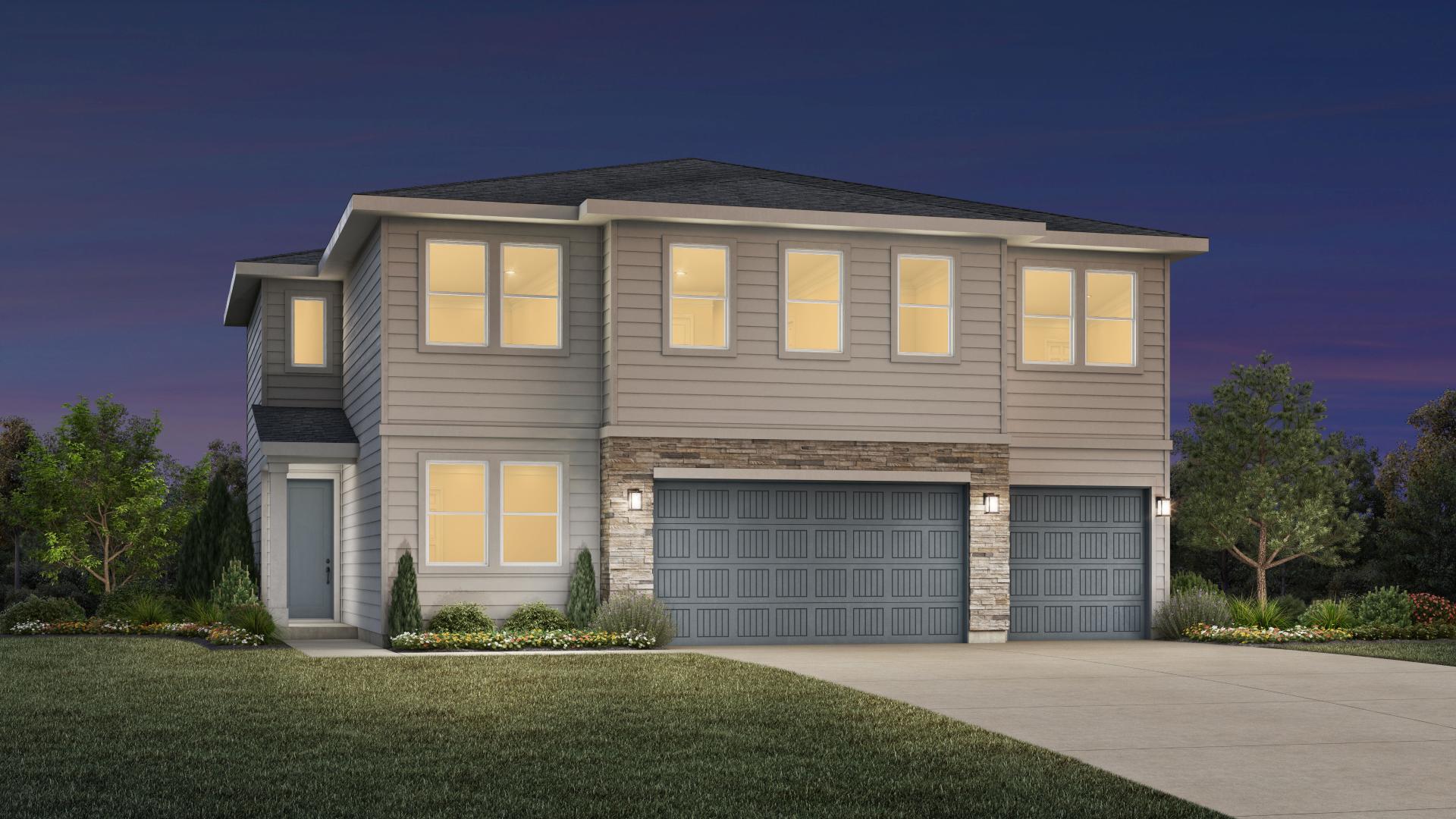 Rachel Model Home Design in Cresta Del Sol Juniper by Toll Brothers