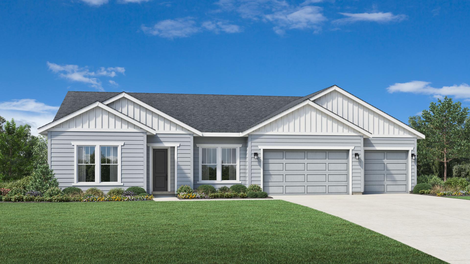 Kentley Model Home Design in Cresta Del Sol Riverbend by Toll Brothers