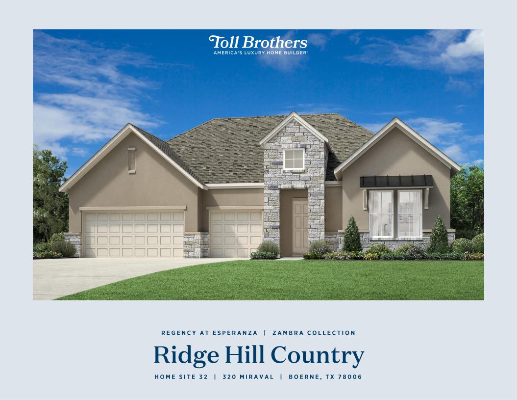 Ridge Model Home Design in Regency at Esperanza - Zambra