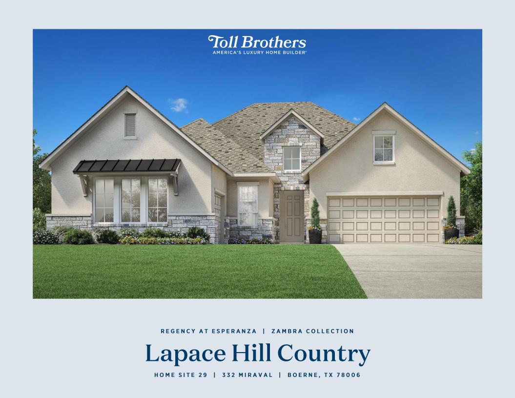 Lapace Model Home Design in Regency at Esperanza - Zambra
