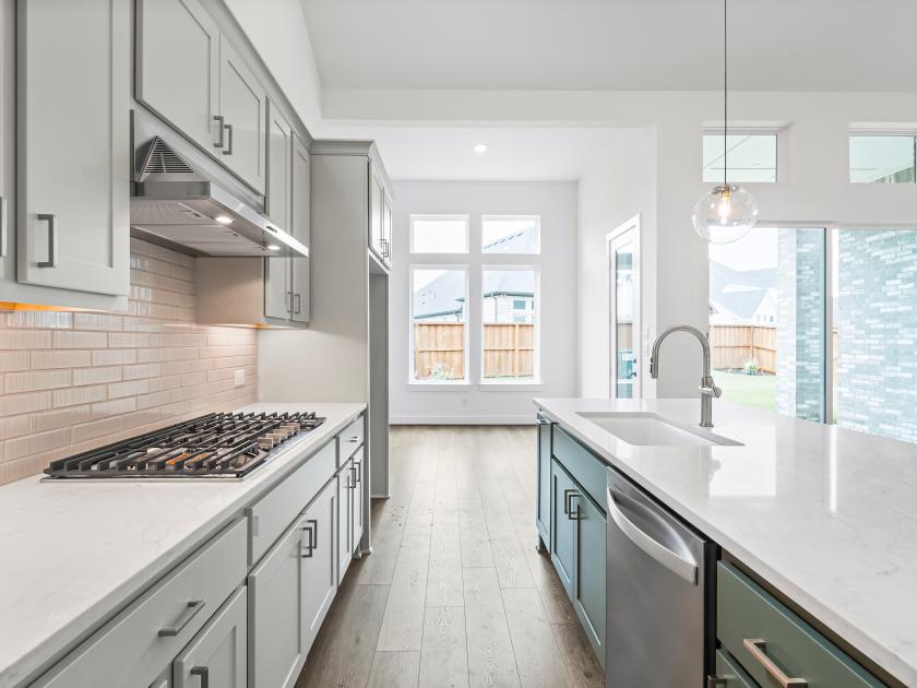 Kitchen with Designer Appointed Features and casual dining space