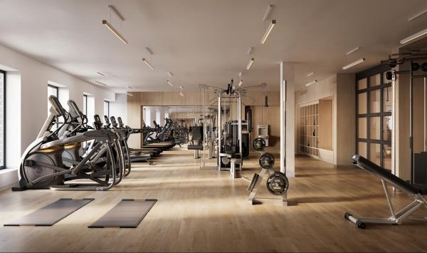 The fitness center, complete with state-of-the-art equipment and floor space for you to unroll your mat, is the perfect spot close to home to achieve your fitness goals