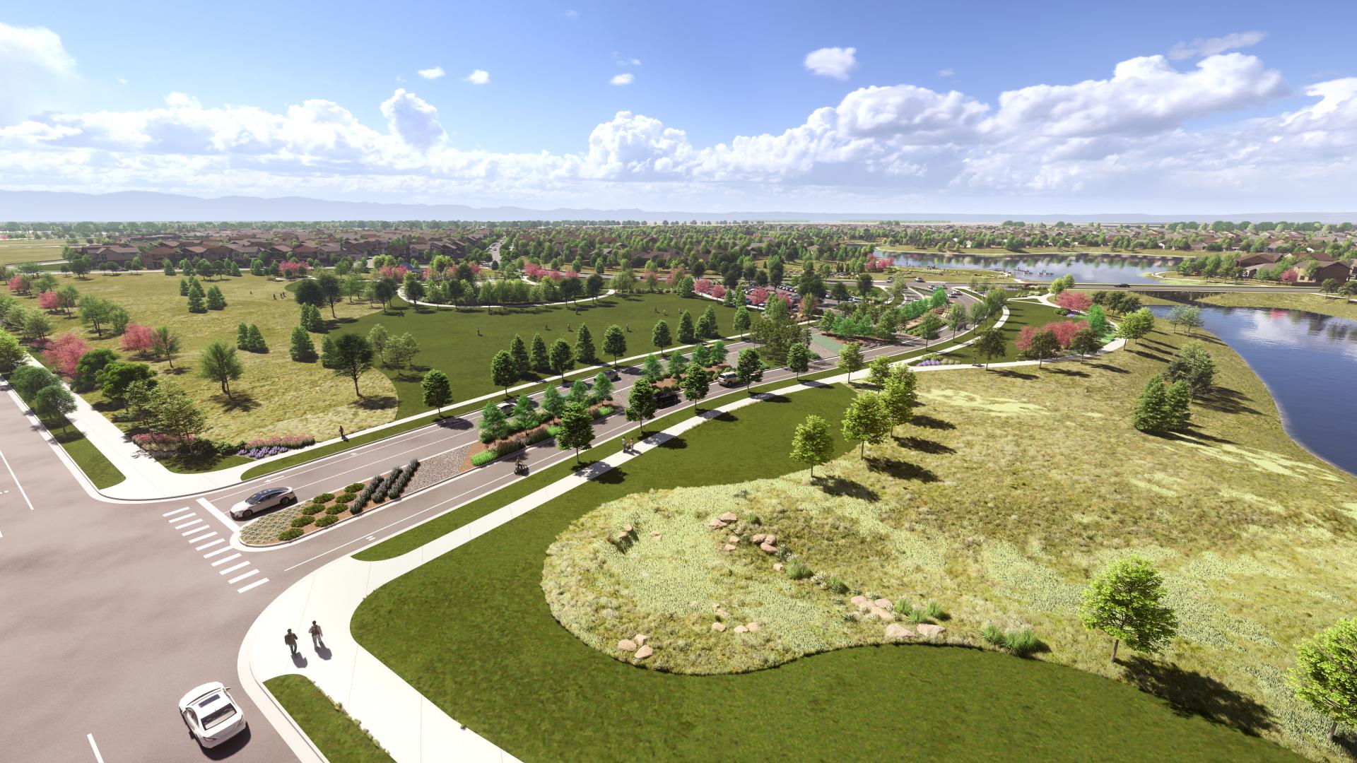 New Home Community Toll Brothers at Timnath Lakes in Timnath, CO Toll