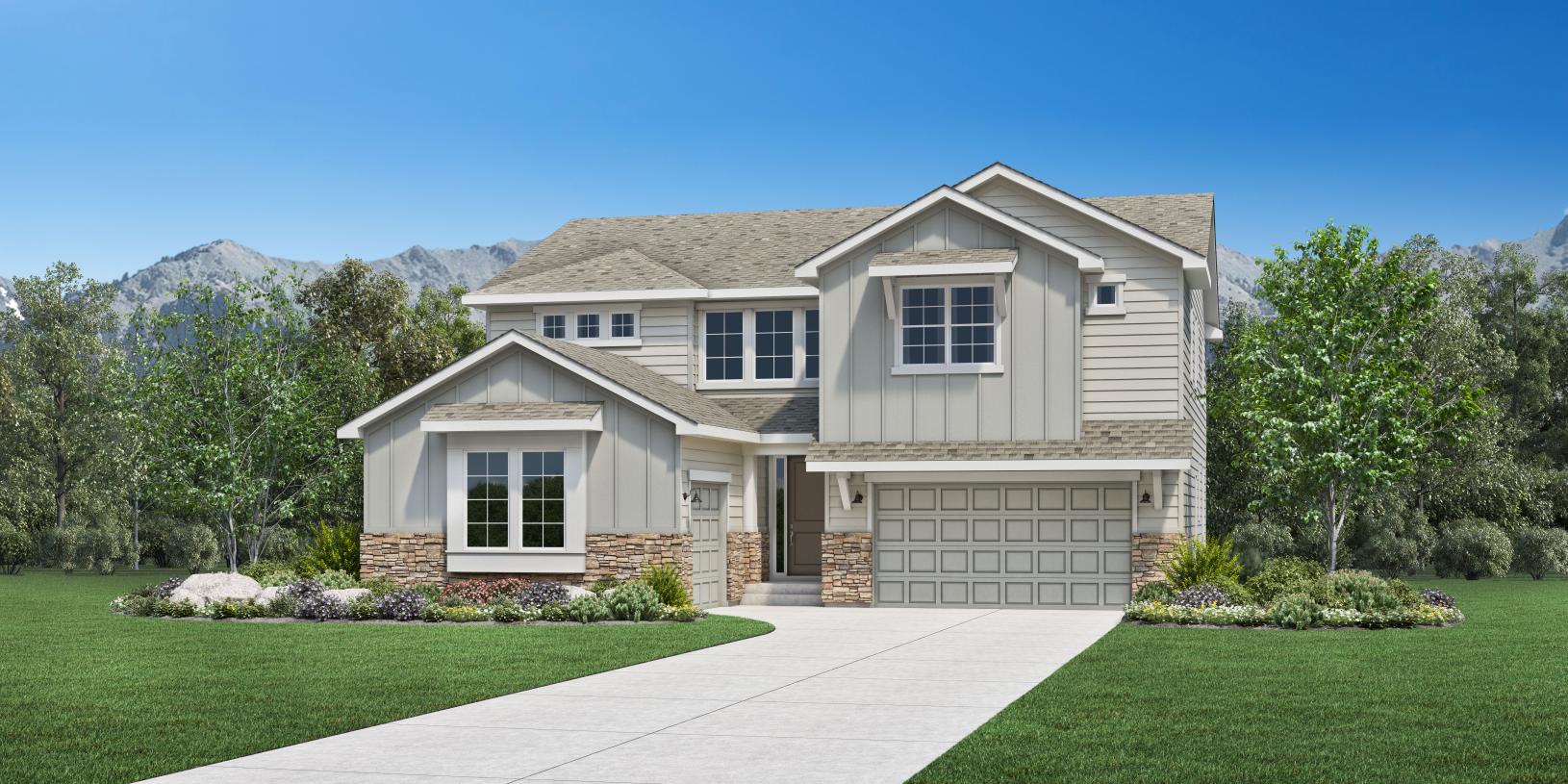 Toll Brothers at Timnath Lakes Overlook Collection The Fisher Home