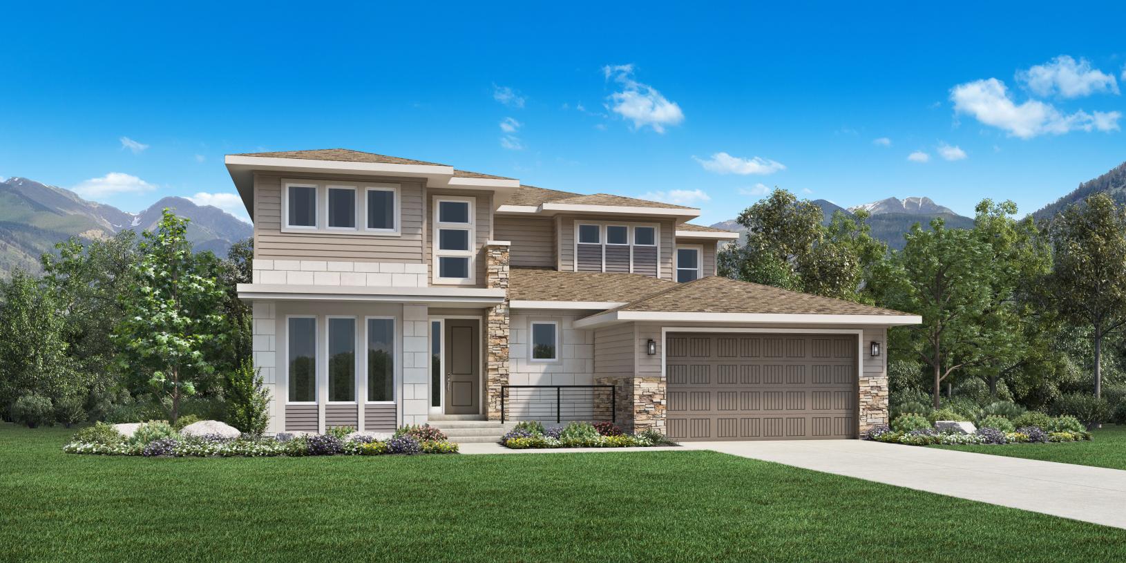 Toll Brothers at Timnath Lakes Overlook Collection The Wiley Home