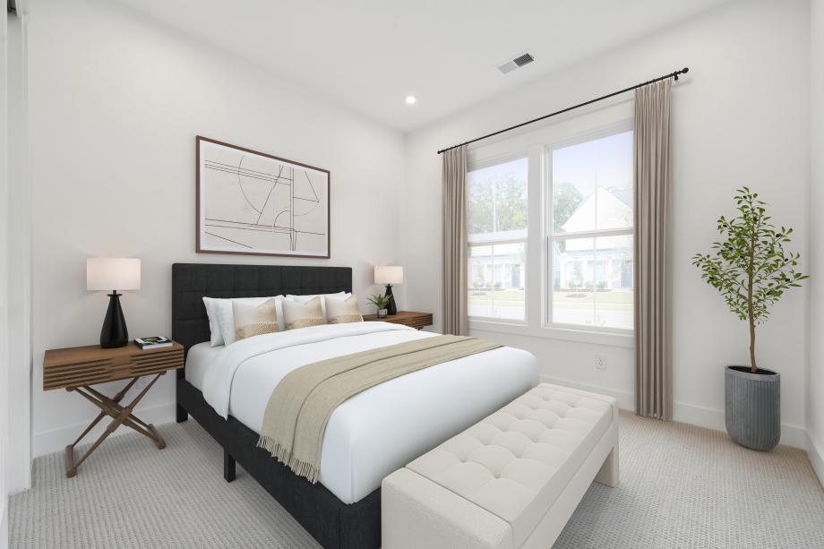 Secondary bedrooms perfect for family or guests