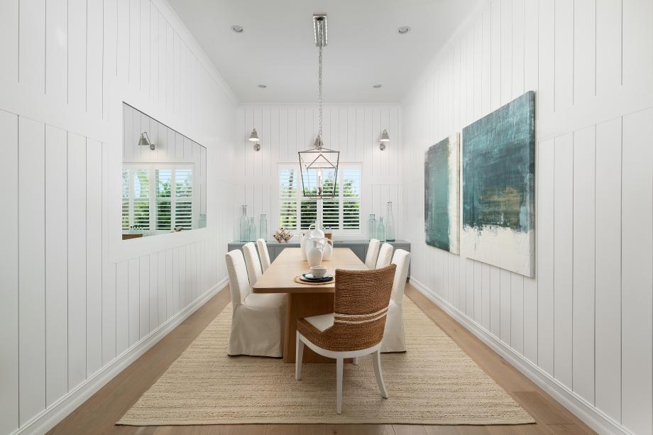 Designated dining area