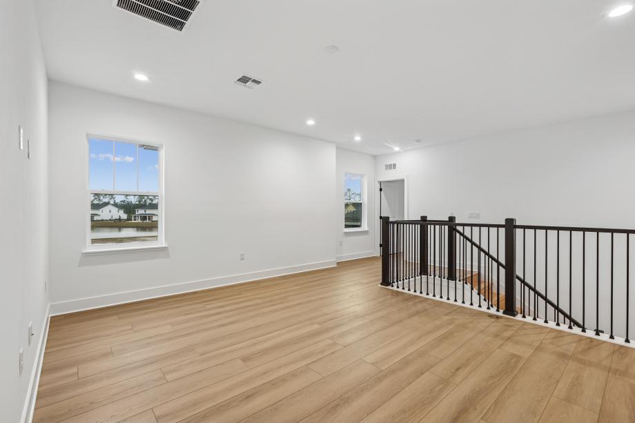 The loft is perfect for play, relaxation, or creativity