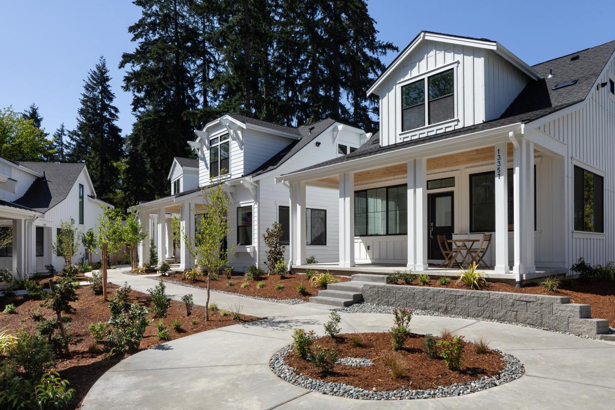 Cottage-style homes in a lovely greenbelt setting