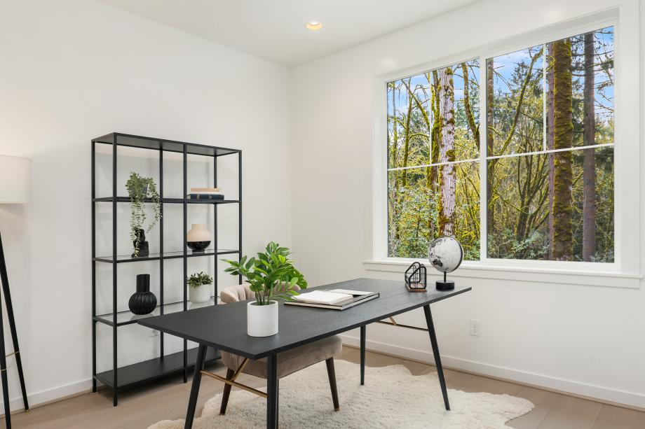 Secondary bedroom could be used as an office