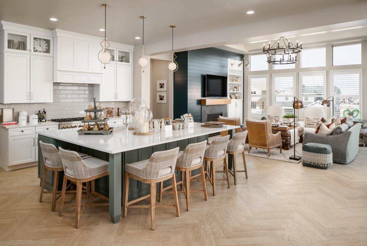 Chef's dream kitchens with large center islands