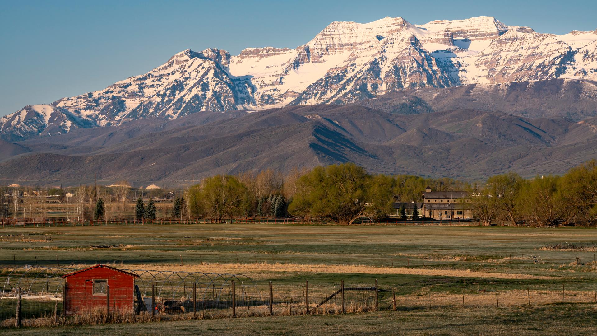 Exceptional views of Mount Timpanogos