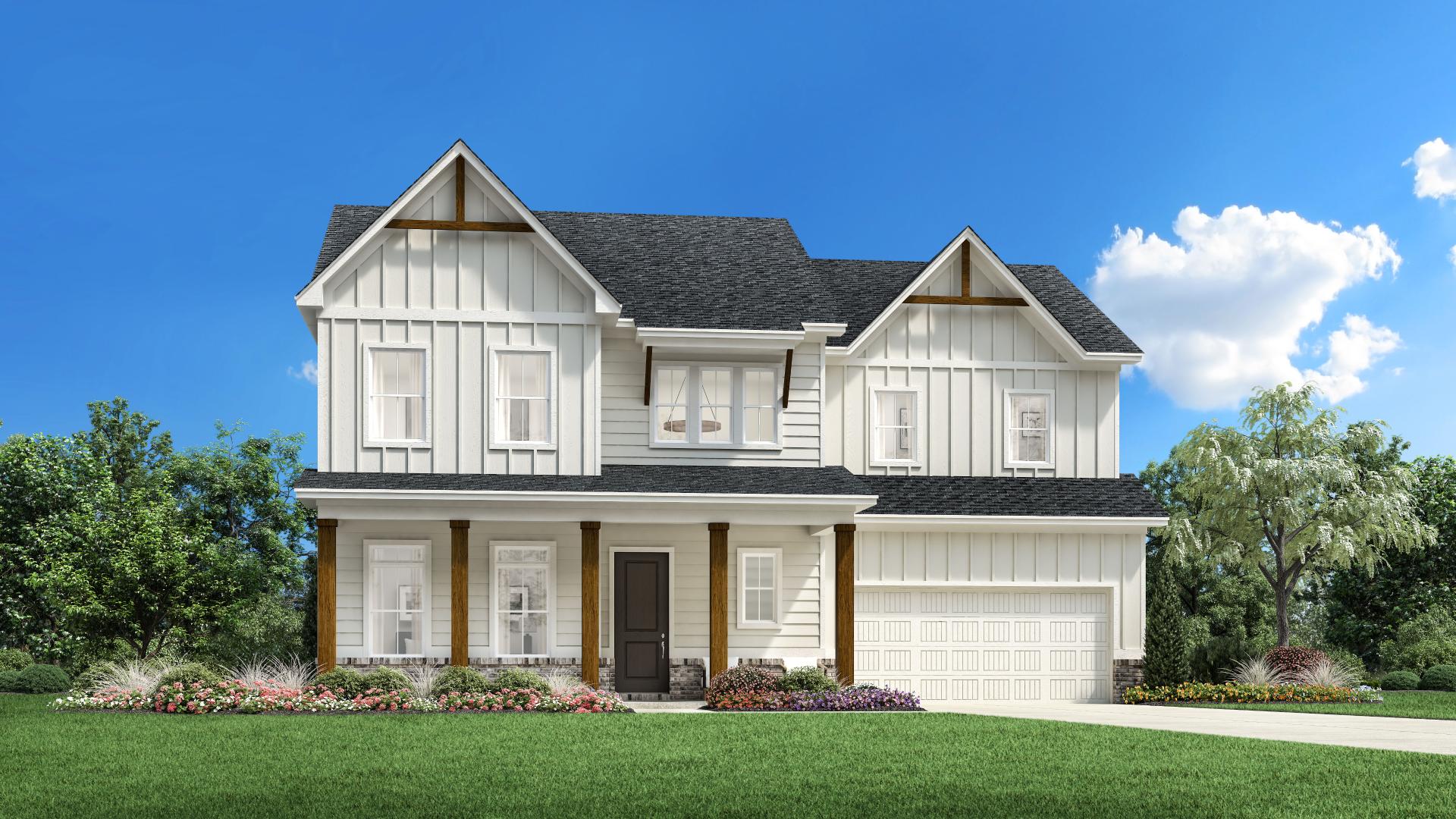 Hillside Farmhouse Quick Move-In Home at 4710 Crestline View Rd in