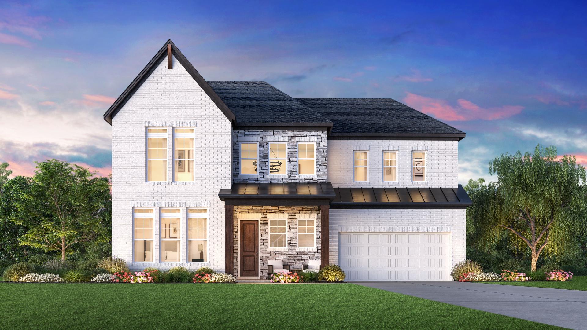 Hillside Model Home Design in Northbrooke by Toll Brothers