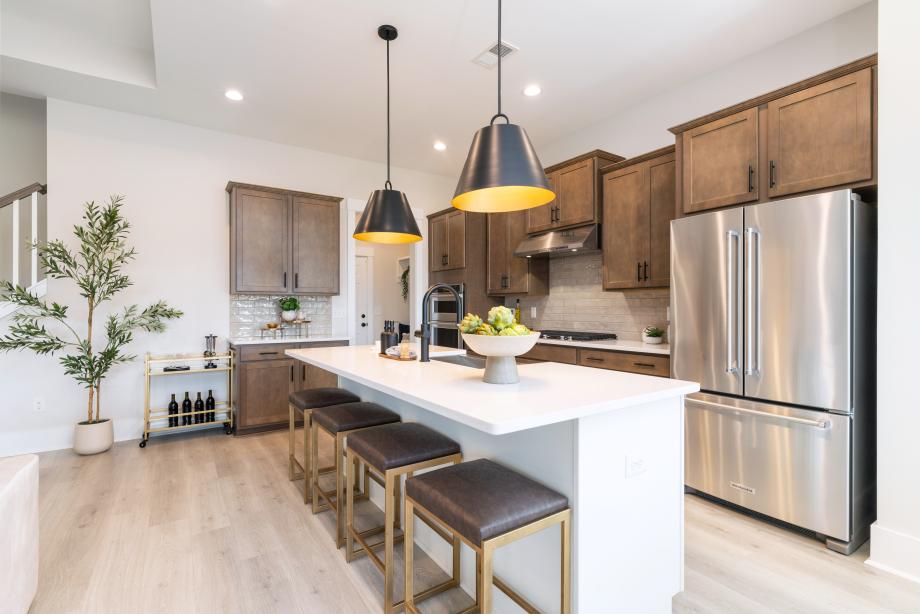 Well-equipped kitchen with ample cabinet space and a large center island