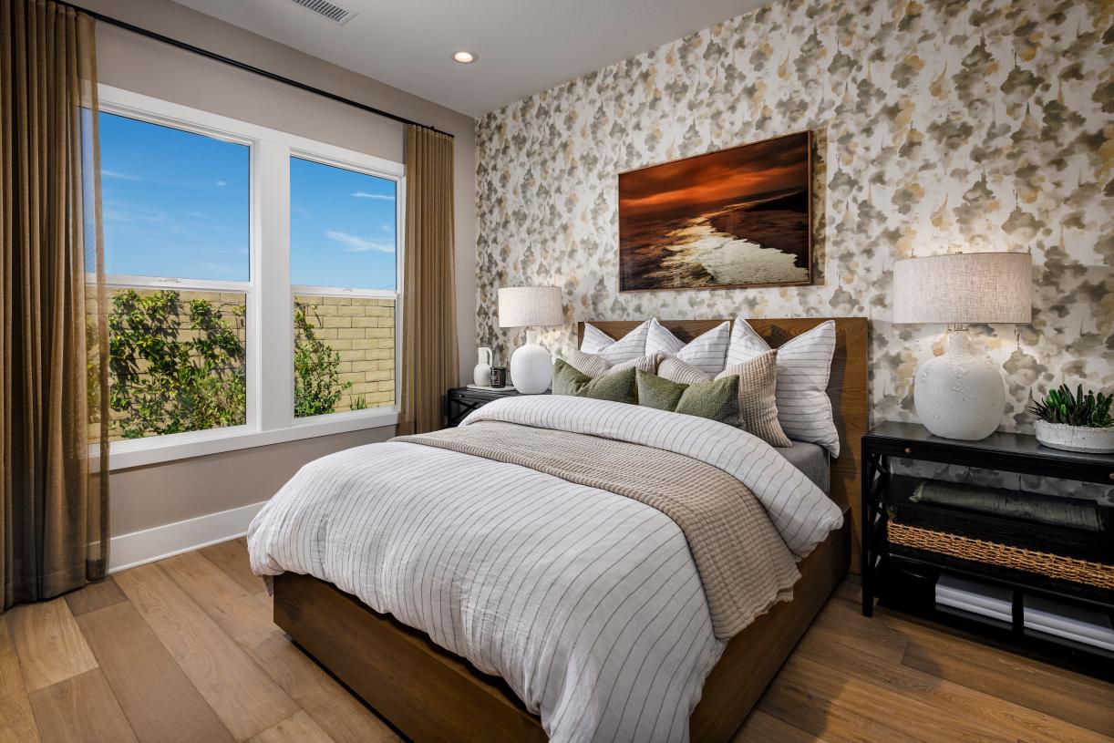 Spacious secondary bedrooms