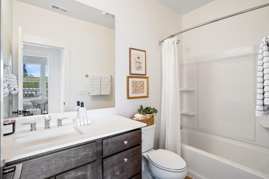 Secondary bathroom
