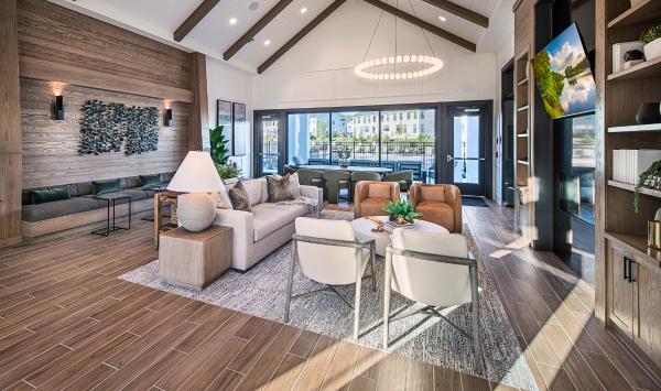 Spacious gathering room for entertaining