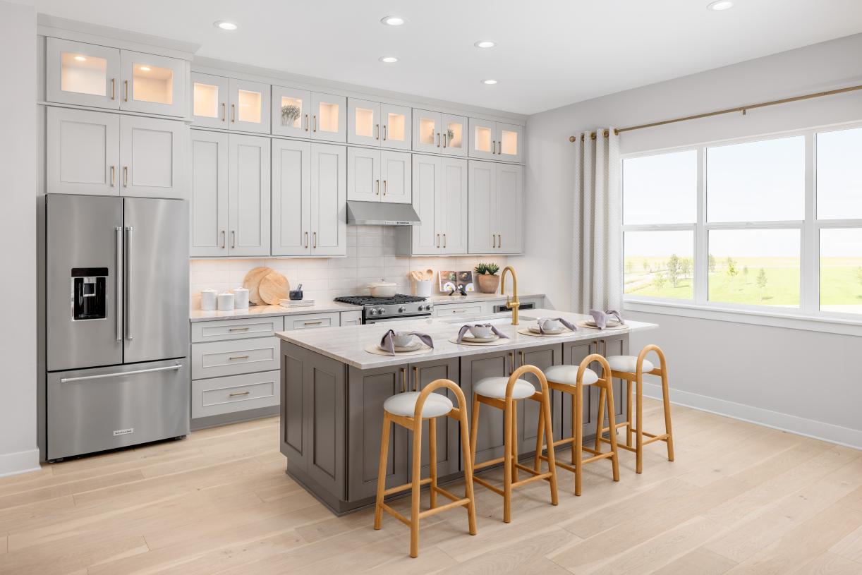 Designer appointed features throughout the kitchen