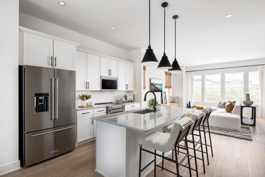 Open-concept living levels perfect for everyday and entertaining