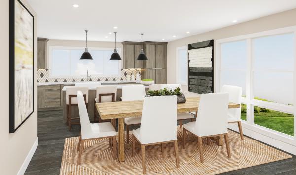 Open floor plans