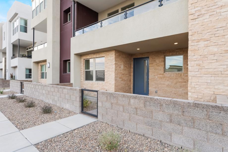 Lovely entry courtyard